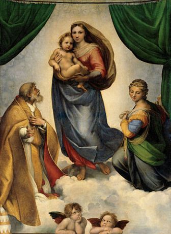 Sixtinische Madonna - Raffael (c) Public Domain