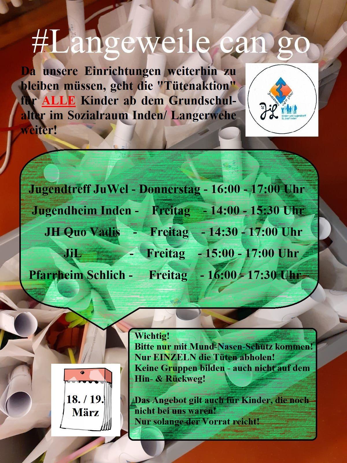 2021-03-19 #langeweilecango Plakat