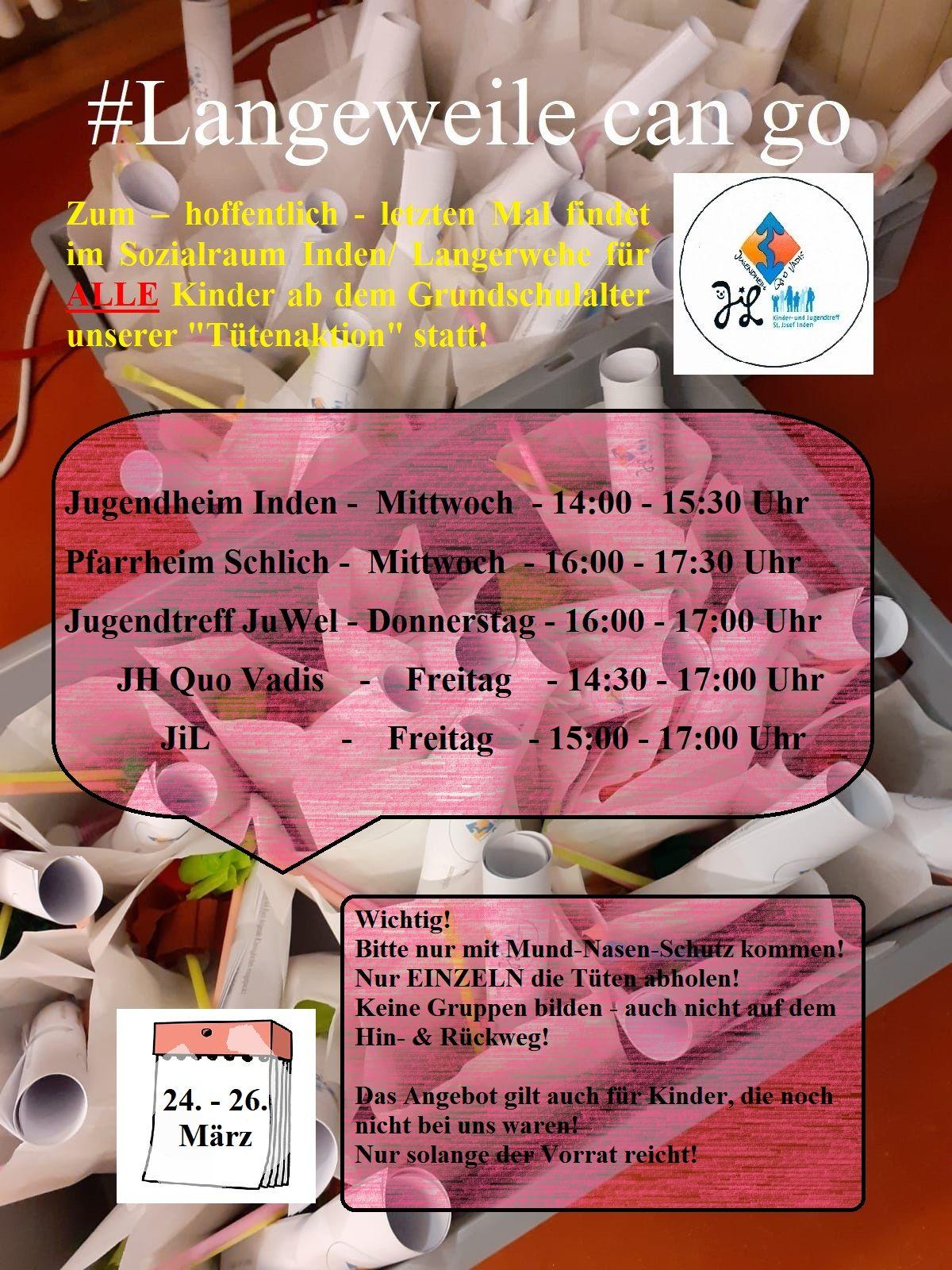 2021-03-26 #langeweilecango Plakat
