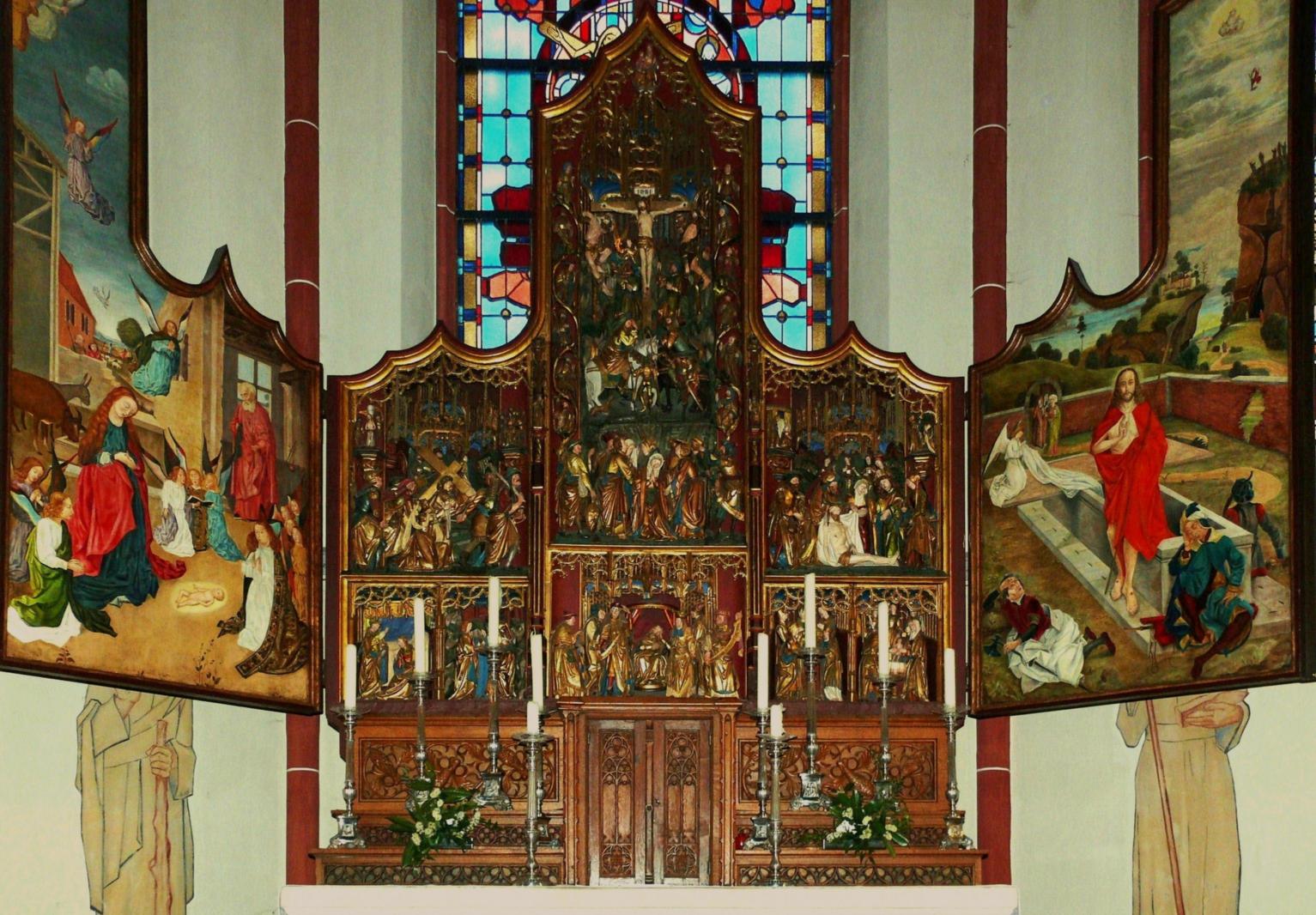 Flandrischer Schnitzaltar (c) Herbert Straßfeld